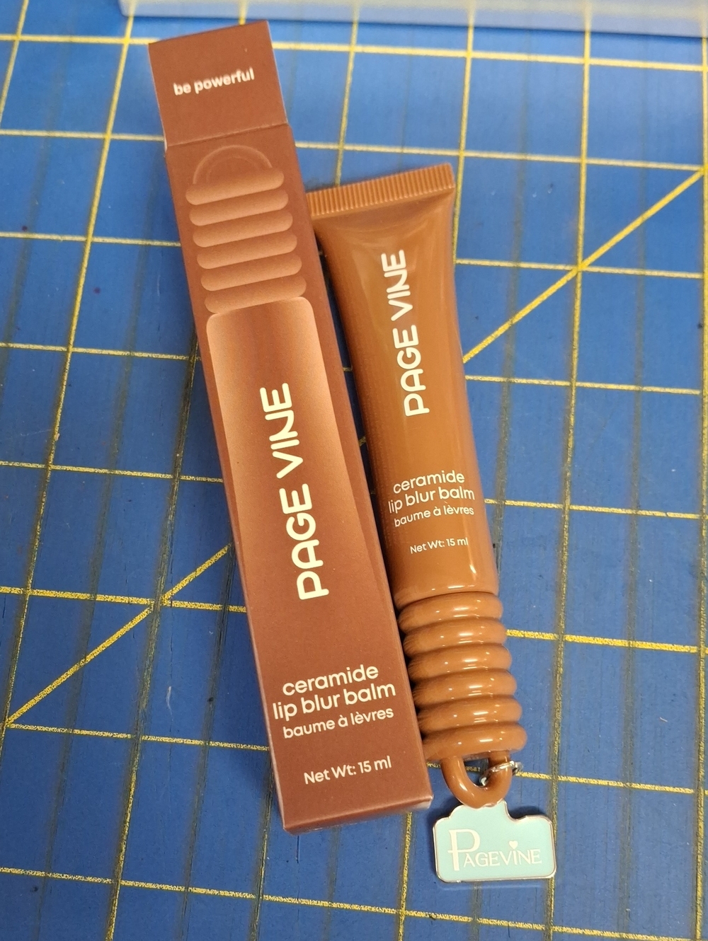 Page Vine Ceramide Lip Blur Balm 15ml tube New in Box - 05 be powerful